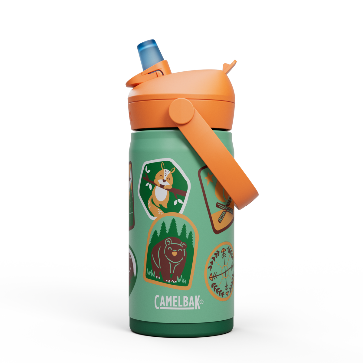 thrivetm-flip-straw-kids-12oz-bottle-insulated-stainless-steel-u1 nswfkxg1wq