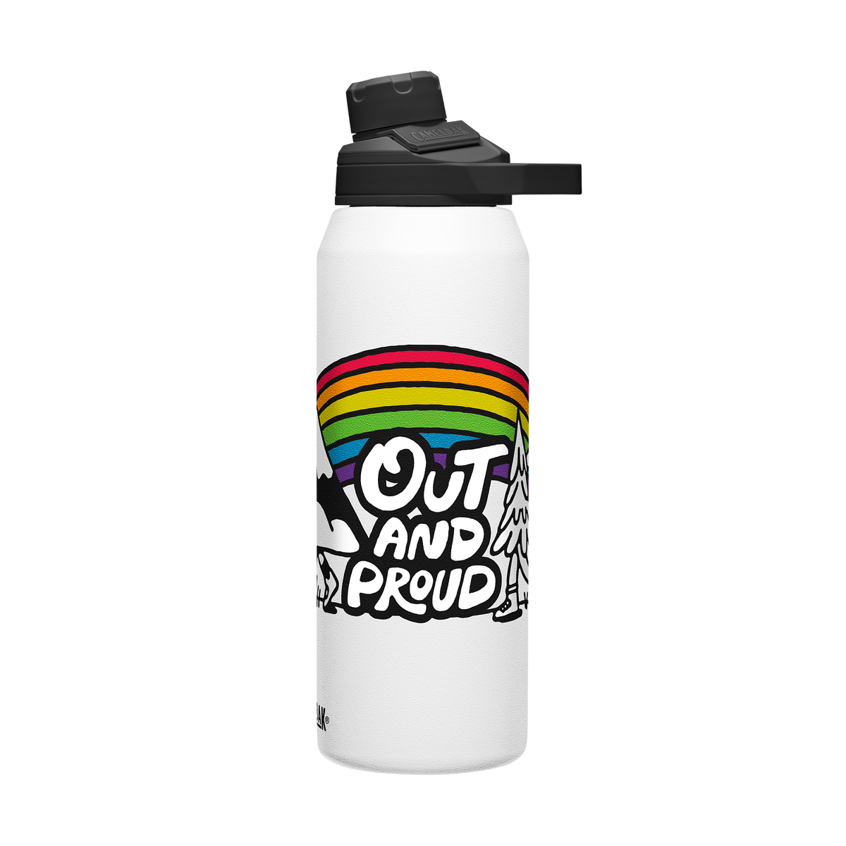 chute-mag-32-oz-water-bottle-insulated-stainless-steel-plus-cleanup-kit-pride-collection-limited-edition-j6 xhvxlhasbo